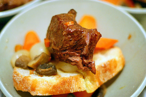 Short ribs Bourguignon