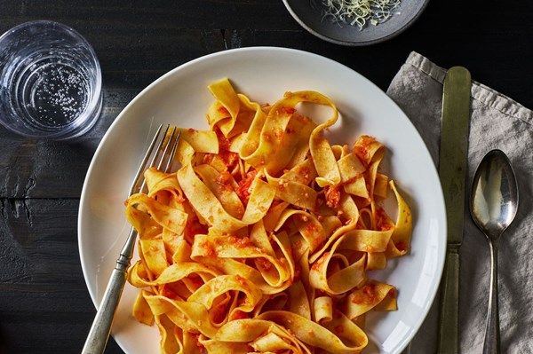 Shortcut fennel & bacon ragù from Lyndsay Bettles
