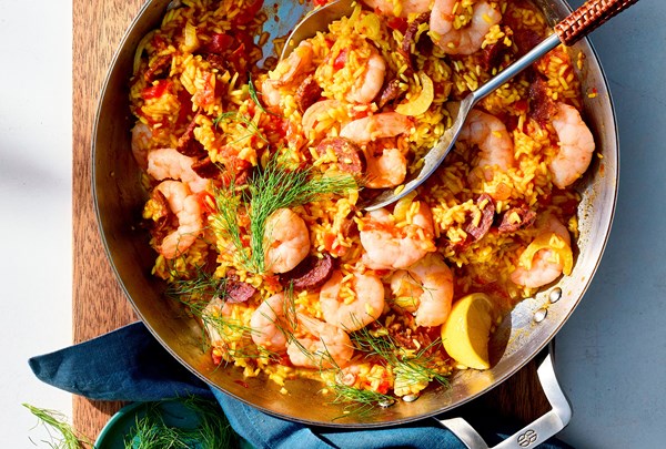 Shortcut paella