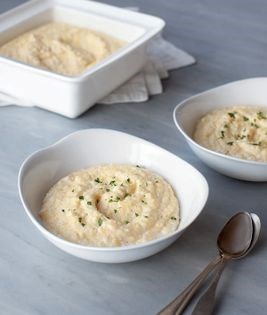 Shortcut polenta with Parmesan