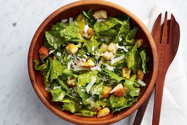 Show-off Caesar salad