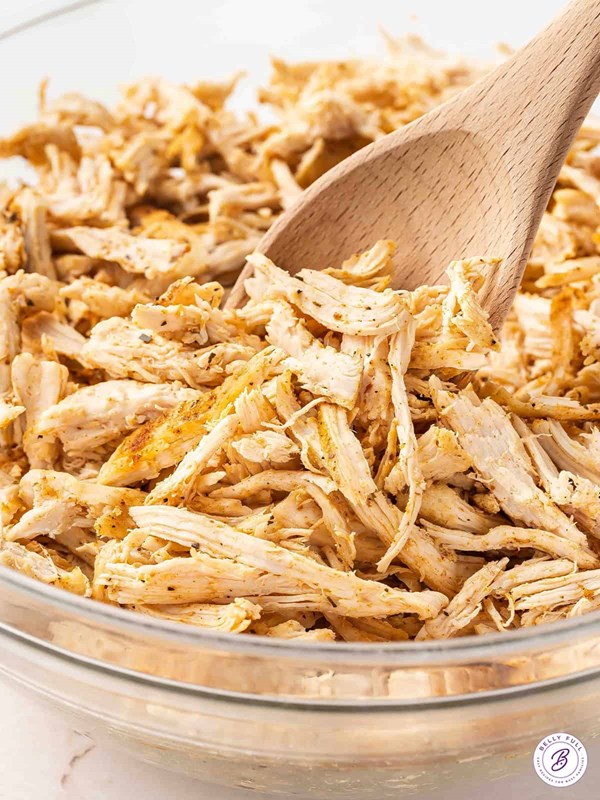 Shredded chicken