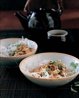 Shredded chicken in red oil