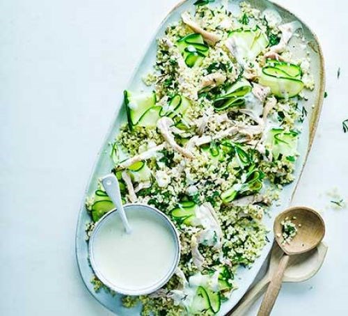 Shredded chicken salad 