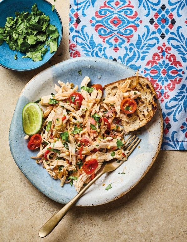 Shredded chicken sambal