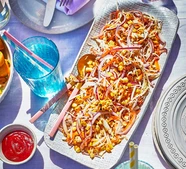 Shredded corn salad