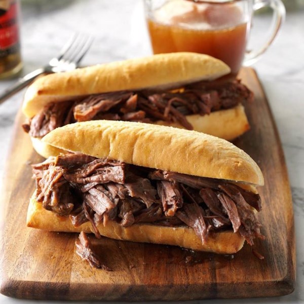 Shredded French dip