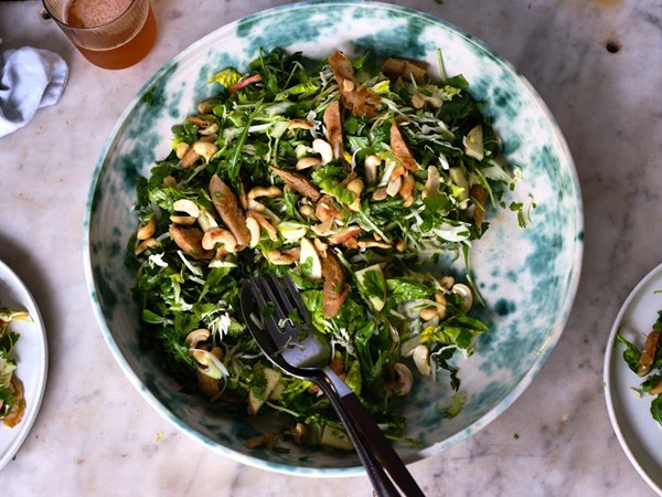 Shredded un-chicken salad