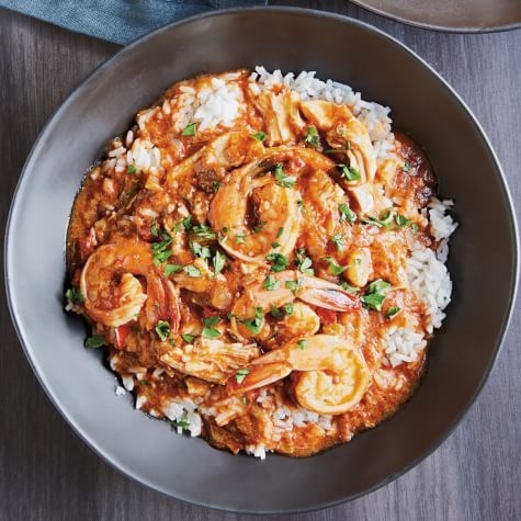 Shrimp & chicken gumbo