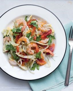 Shrimp & fennel salad