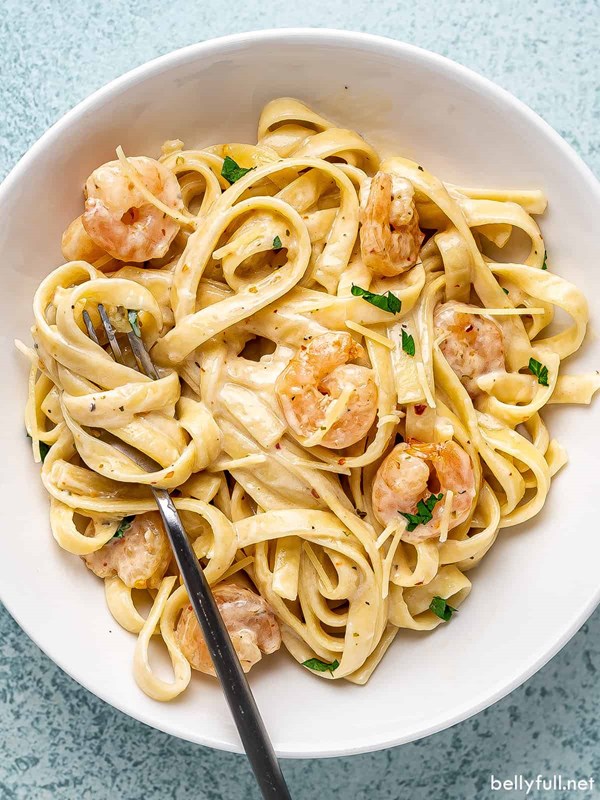 Shrimp Alfredo