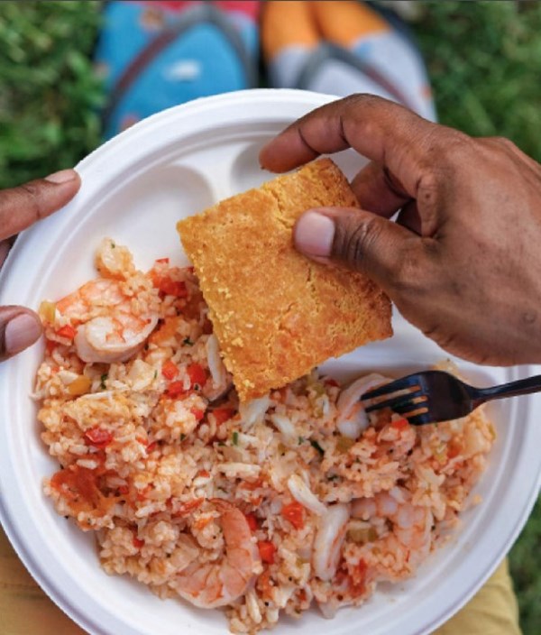 Shrimp and crab pilau