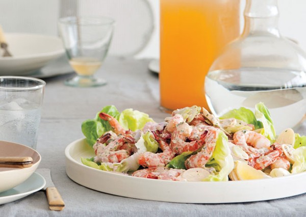 Shrimp and hearts of palm rémoulade