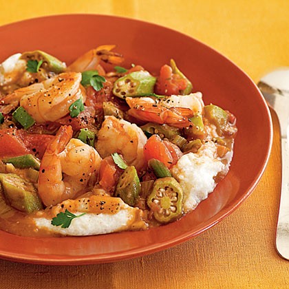 Shrimp and okra gumbo