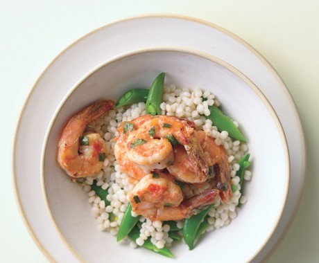 Shrimp and "pearls"