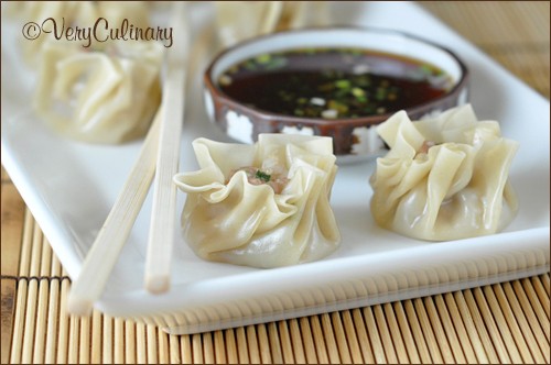 Shrimp and pork dumplings