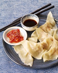 Shrimp-and-pork dumplings with bamboo shoots