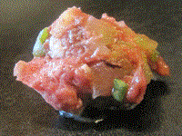 Shrimp and pork jiaozi filling (Xianxia zhurou xian / 鮮蝦豬肉餡)