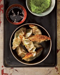 Shrimp-and-shiitake gyoza