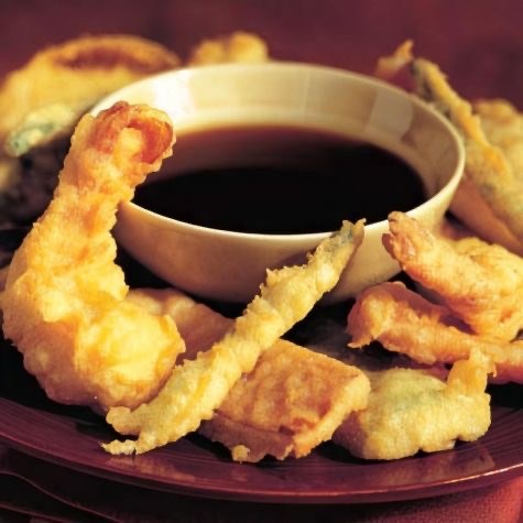 Shrimp and vegetable tempura