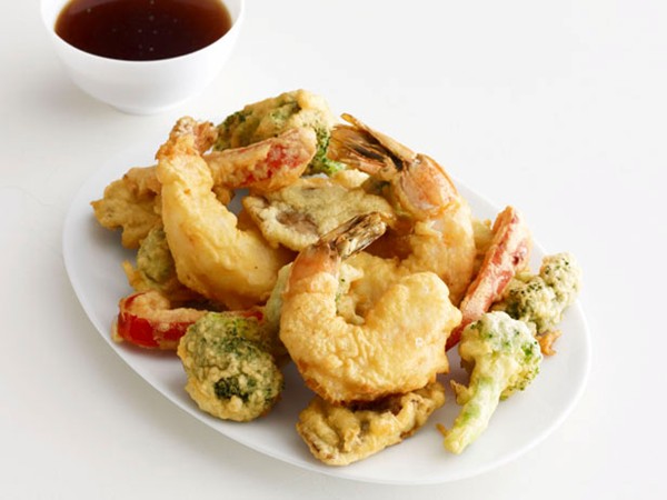 Shrimp and vegetable tempura