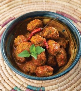 Shrimp balls in spicy sauce (Chubeh)