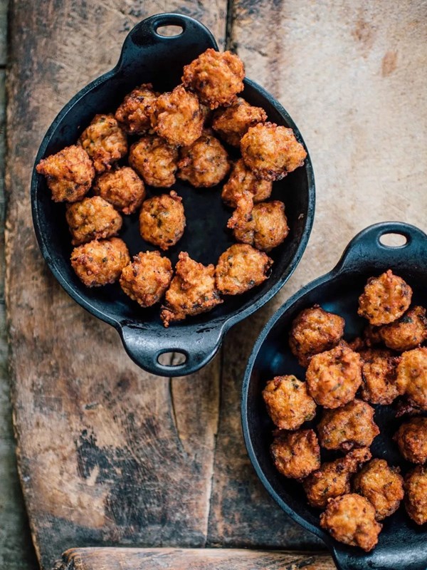 Shrimp boulettes