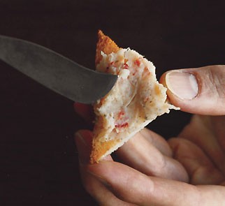 Shrimp butter toasts