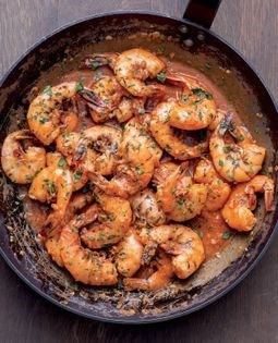 Shrimp buzara-style