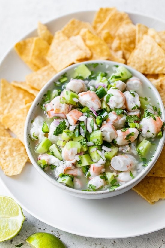 Shrimp ceviche