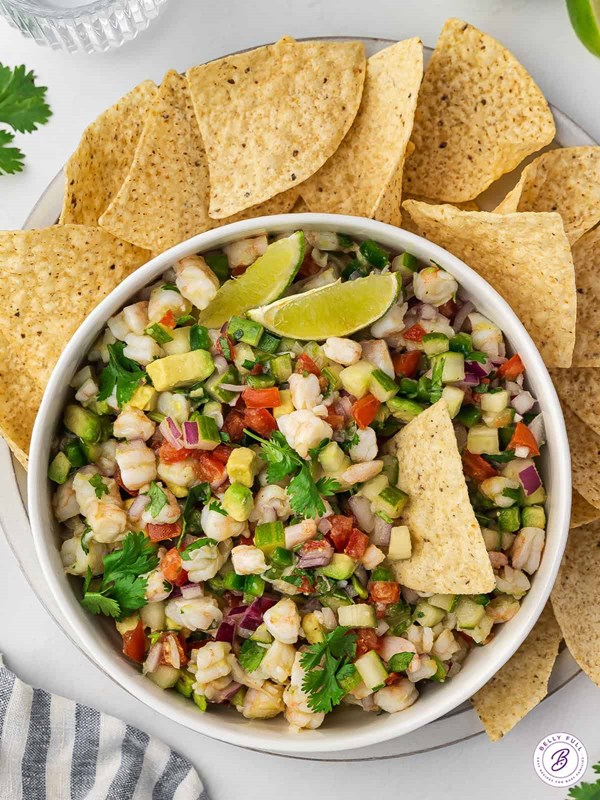 Shrimp ceviche