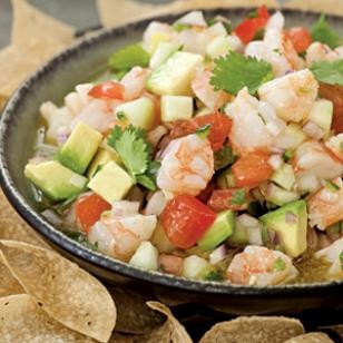 Shrimp ceviche