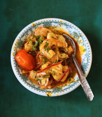 Shrimp ceviche 