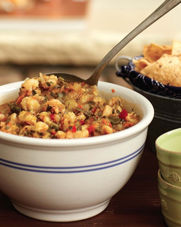 Shrimp chili that's anything but