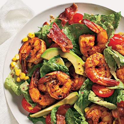Shrimp Cobb salad