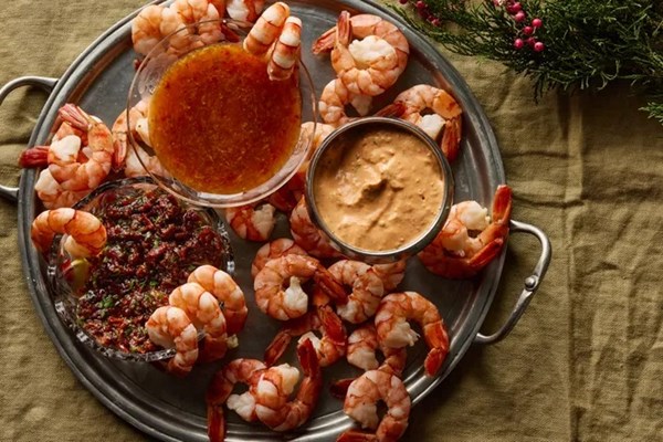 Shrimp cocktail trio