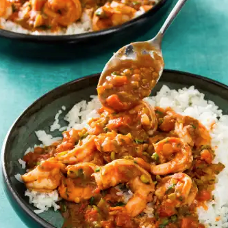 Shrimp Creole for two