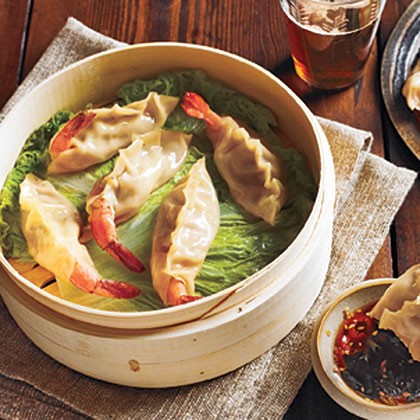 Shrimp dumplings (Shrimp mandu)