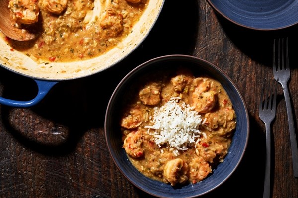 Shrimp etouffee