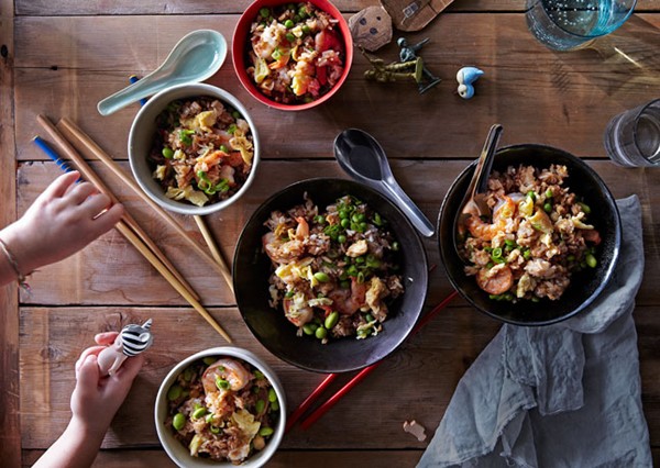 Shrimp fried rice