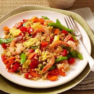 Shrimp fried rice