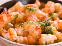 Shrimp in garlic sauce (gambas al ajillo)