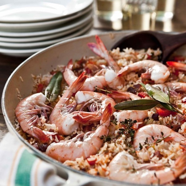 Shrimp jambalaya
