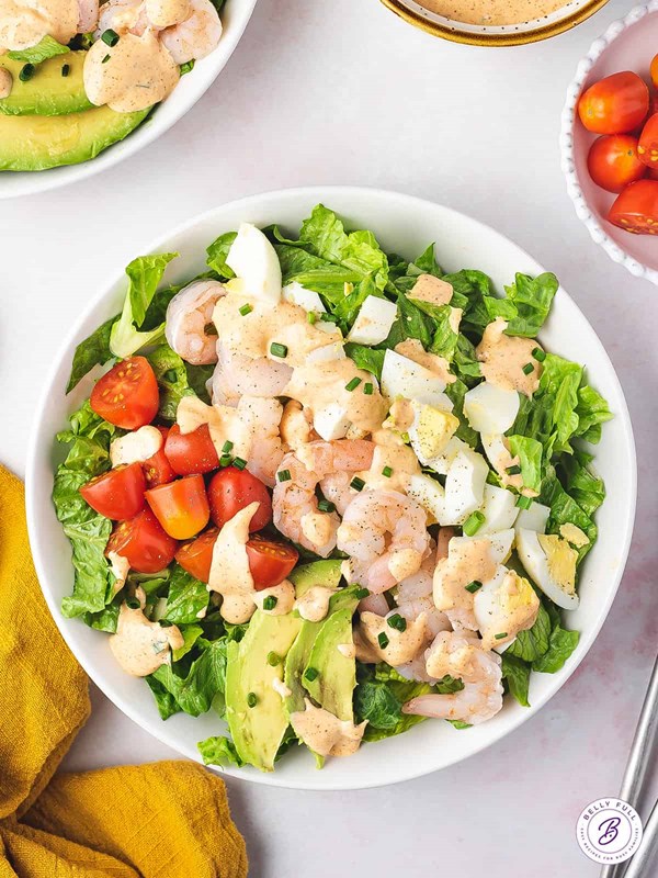 Shrimp Louie salad