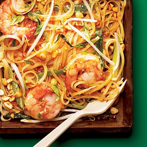 Shrimp pad Thai