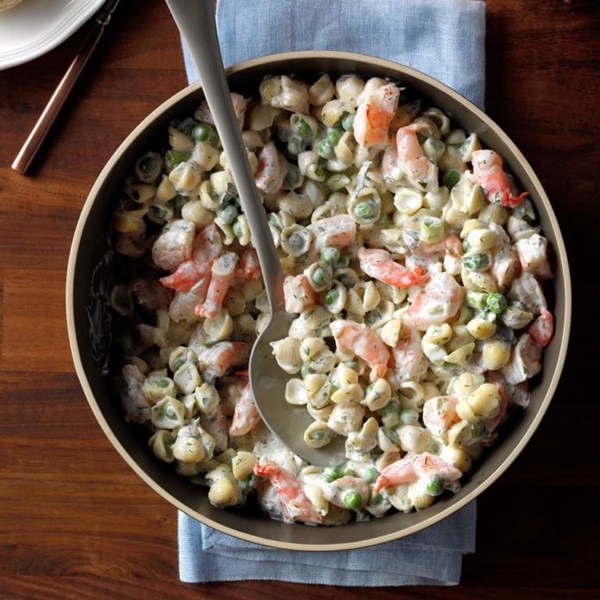 Shrimp pasta salad 