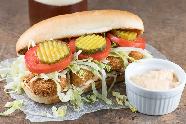 Shrimp po boy