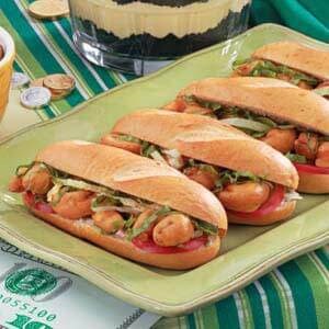Shrimp po-boys