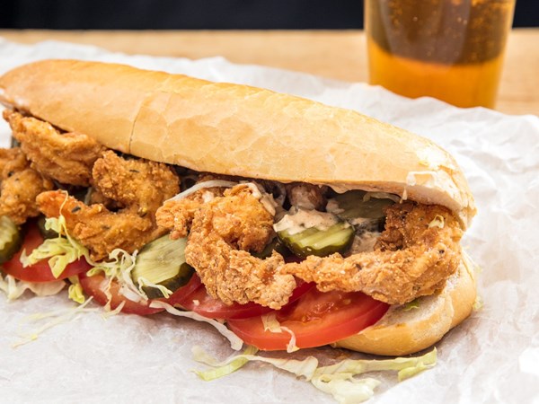 Shrimp po' boys