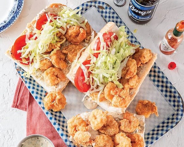 Shrimp po' boys